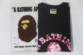 A BATHING APE ABC CAMO STA COLLEGE TEE