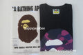 A BATHING APE COLOR CAMO BIG APE HEAD TEE - happyjagabee store