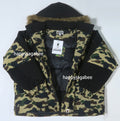A BATHING APE 1ST CAMO SNOWBOARD DOWN JACKET