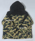 A BATHING APE 1ST CAMO SNOWBOARD DOWN JACKET