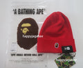 A BATHING APE APE HEAD ONE POINT NEW ERA KNIT CAP