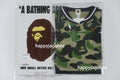 A BATHING APE BAPE KIDS ABC CAMO BABY MILO SAILOR COLLAR LAYERED BODYSUIT