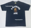 A BATHING APE COLLEGE TEE - happyjagabee store