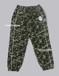 A BATHING APE BAPE KIDS ABC CAMO TRACK PANTS - happyjagabee store