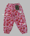 A BATHING APE BAPE KIDS ABC CAMO TRACK PANTS - happyjagabee store