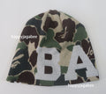 A BATHING APE ABC CAMO KNIT CAP