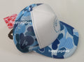 A BATHING APE Ladies' ABC CAMO CRYSTAL STONE MESH CAP