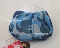 A BATHING APE Ladies' ABC CAMO CRYSTAL STONE MESH CAP