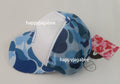 A BATHING APE Ladies' ABC CAMO CRYSTAL STONE MESH CAP