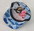 A BATHING APE Ladies' ABC CAMO CRYSTAL STONE MESH CAP
