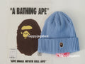 A BATHING APE Ladies' ONE POINT KNIT CAP