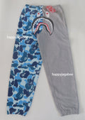 A BATHING APE Ladies' ABC CAMO SHARK SWEAT PANTS
