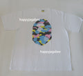 A BATHING APE NEW MULTI CAMO BIG APE HEAD TEE