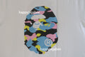 A BATHING APE NEW MULTI CAMO BIG APE HEAD TEE