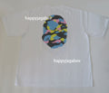 A BATHING APE NEW MULTI CAMO BIG APE HEAD TEE