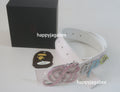 A BATHING APE BAPE LOGO BELT W/ RHINESTONES
