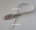 A BATHING APE BAPE LOGO BELT W/ RHINESTONES