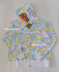 A BATHING APE NEW MULTI CAMO BABY MILO REGULAR FIT FULL ZIP HOODIE - happyjagabee store