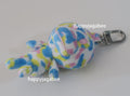 A BATHING APE Ladies' NEW MULTI CAMO BABY MILO PLUSH DOLL KEY CHAIN