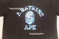 A BATHING APE Ladies' ABC CAMO COLLEGE TEE - happyjagabee store