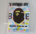 A BATHING APE NEW MULTI CAMO RHINESTONE REGULAR FIT CREWNECK SWEAT SHIRT