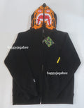 A BATHING APE TIGER FULL ZIP HOODIE