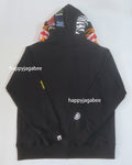 A BATHING APE TIGER FULL ZIP HOODIE