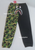 A BATHING APE Ladies' ABC CAMO SHARK SWEAT PANTS - happyjagabee store