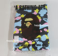 A BATHING APE NEW MULTI CAMO BABY MILO REGULAR FIT FULL ZIP HOODIE - happyjagabee store