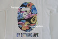 A BATHING APE BAPE KIDS ART CAMO BY BATHING APE TEE
