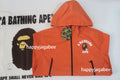 A BATHING APE ONLINE EXCLUSIVE GO APE POINTER COLLEGE HOODIE JACKET