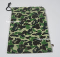 A BATHING APE APE HEAD SLIPPERS & POUCH SET - happyjagabee store