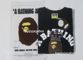 A BATHING APE BAPE x SWAROVSKI CROWN APE HEAD TEE