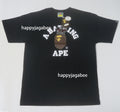 A BATHING APE BAPE x SWAROVSKI CROWN APE HEAD TEE