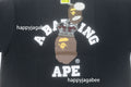 A BATHING APE BAPE x SWAROVSKI CROWN APE HEAD TEE