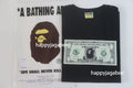 A BATHING APE BAPE BANKNOTE TEE - happyjagabee store