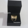 A BATHING APE RHINESTONE COLLEGE RING