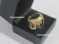 A BATHING APE RHINESTONE COLLEGE RING