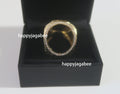 A BATHING APE RHINESTONE COLLEGE RING