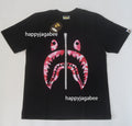 A BATHING APE Ladies' ABC CAMO SHARK TEE - happyjagabee store