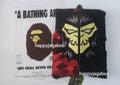 A BATHING APE BAPEMAN X FULL ZIP HOODIE - happyjagabee store
