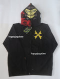 A BATHING APE BAPEMAN X FULL ZIP HOODIE - happyjagabee store
