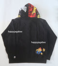 A BATHING APE BAPEMAN X FULL ZIP HOODIE - happyjagabee store