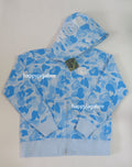 A BATHING APE ICY BAPE ABC CAMO SHARK FULL ZIP HOODIE