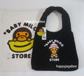 A BATHING APE Ladies' BABY MILO STORE BABY MILO LARGE TOTE BAG #1