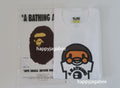 A BATHING APE Ladies' BABY MILO COLLEGE TEE - happyjagabee store