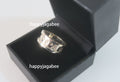 A BATHING APE BAPE LOGO RING SV925