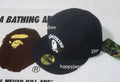 A BATHING APE NEW ERA 59 FIFTY GLOW IN THE DARK COLLEGE CAP - happyjagabee store