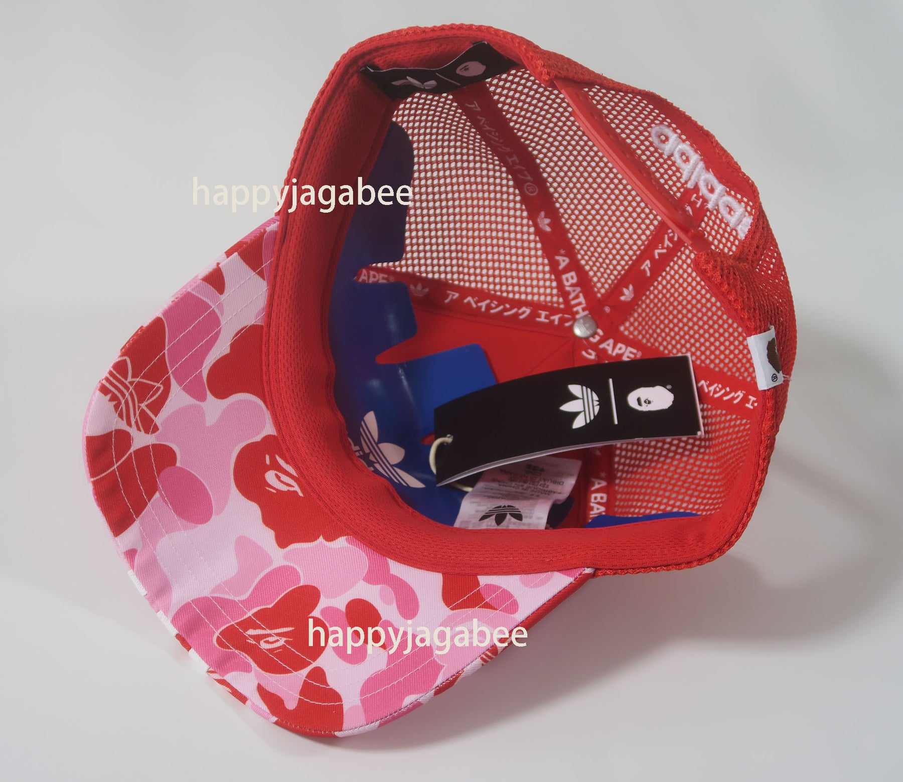 A BATHING APE BAPE x ADIDAS World Cup Pack CAMO MESH CAP