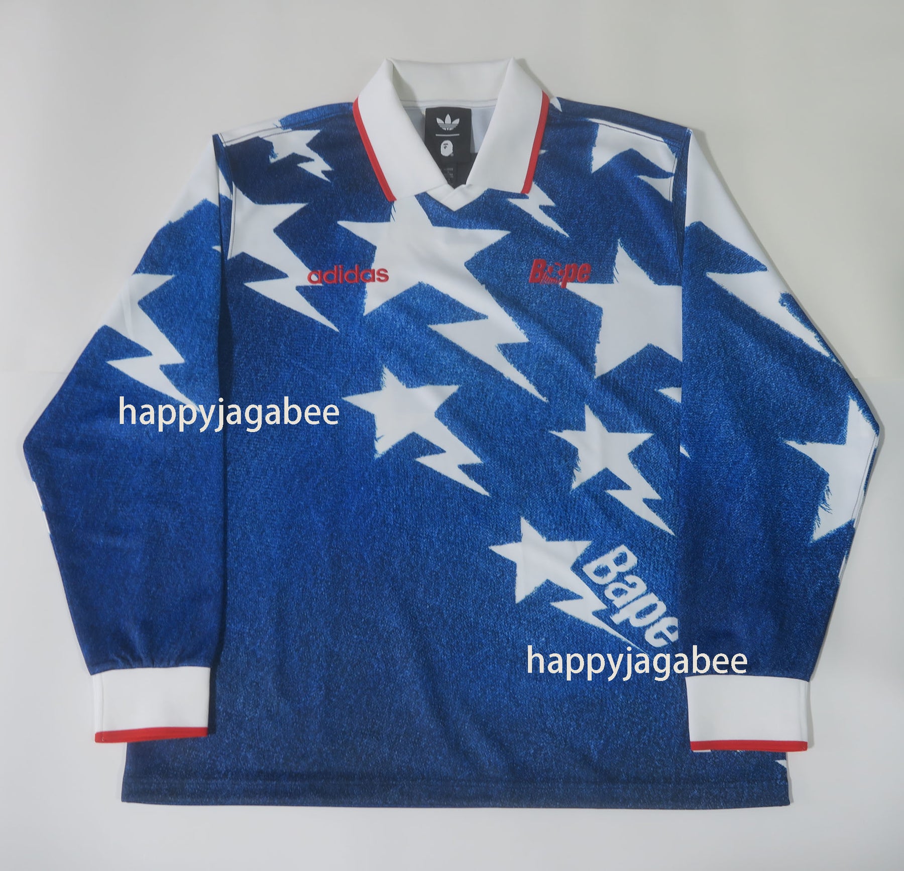 A BATHING APE BAPE x ADIDAS World Cup Pack L/S STA JERSEY